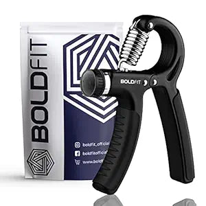 Boldfit Adjustable Hand Grip Strengthener – Forearm, Wrist & Finger Exercise Tool